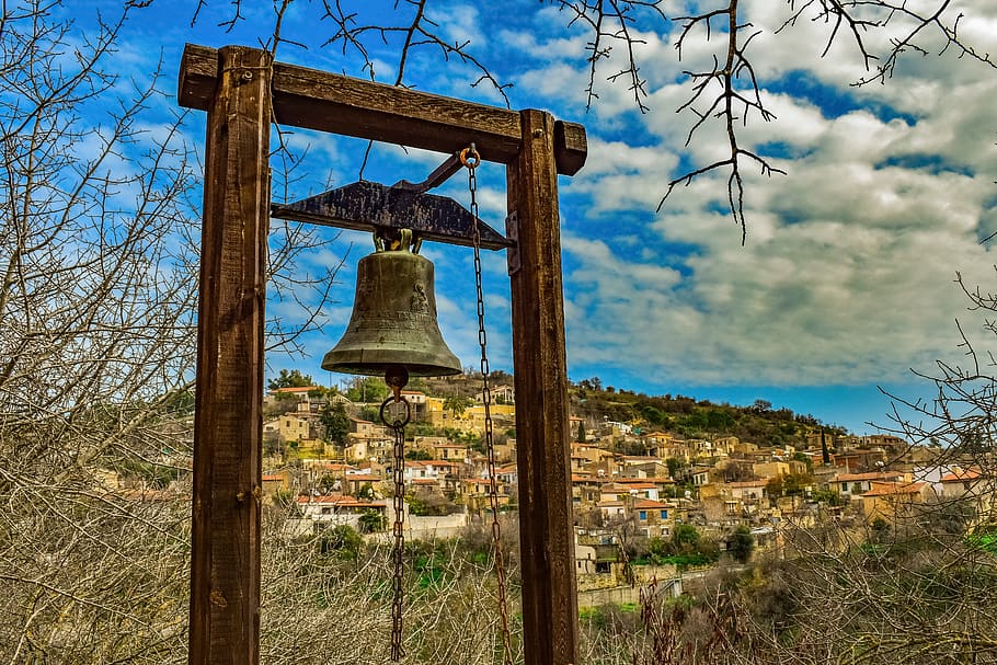 bell, belfry, wooden, church, religion, tradition, orthodox, HD wallpaper