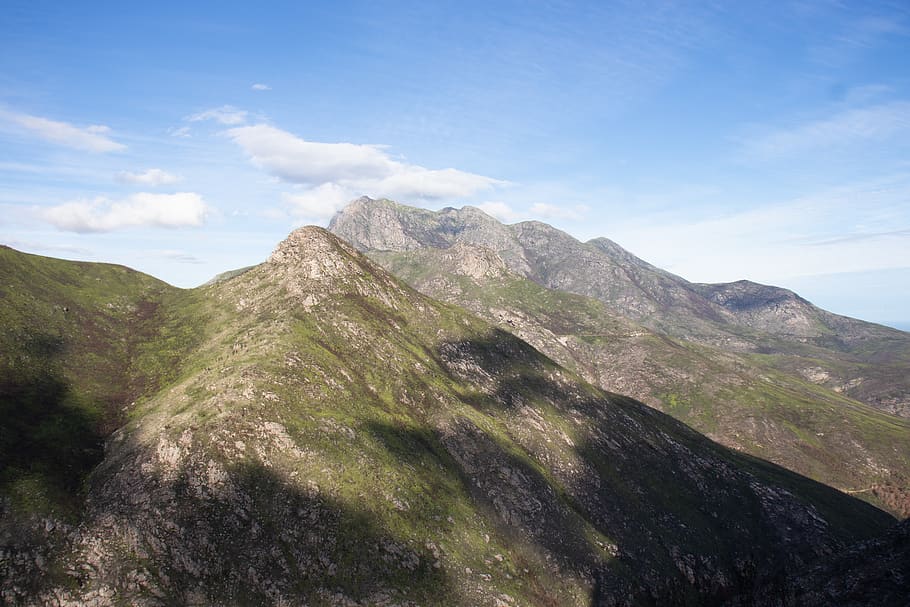 nature, mountain, outdoors, mountain range, slope, peak, countryside HD wallpaper