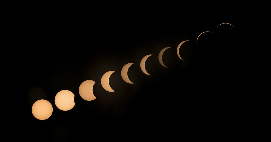 iceland, 2015 solar eclipse, sun, moon, astrophotography, star, HD wallpaper