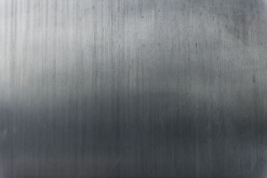 Grey Steel Surface, black and white, gray, metal, silver, smooth, HD wallpaper