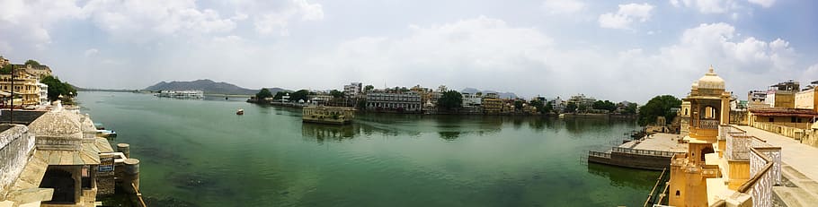 udaipur, lake pichola, india, lake city, rajasthan, tourist city, HD wallpaper