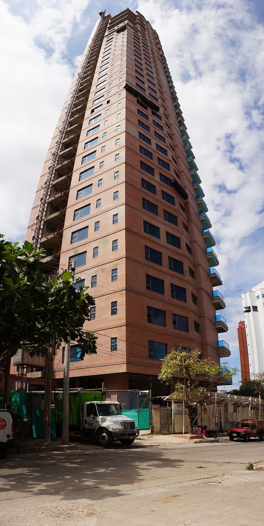 build, construction, perspective, edificio, barranquilla, atlántico HD wallpaper