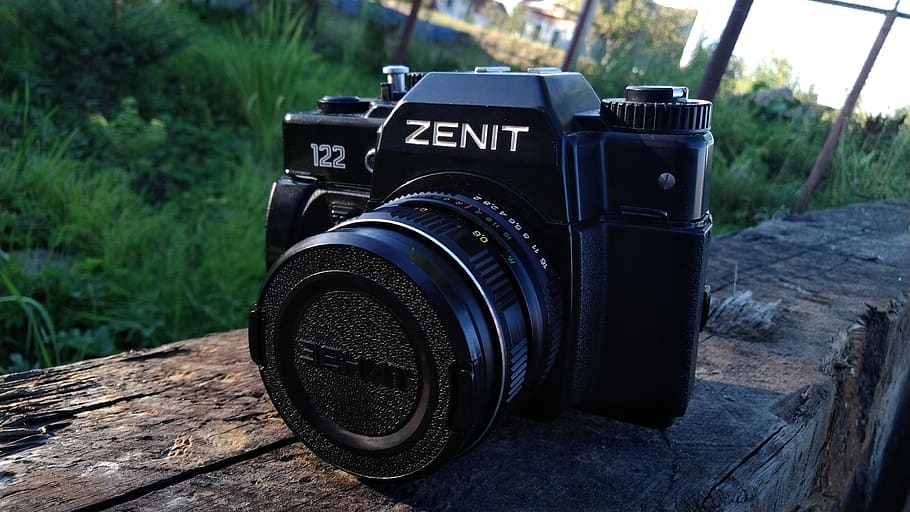 camera, zenith, dslr, lens, photo, the ussr, old, analog, retro HD wallpaper