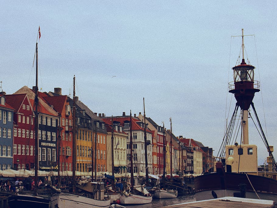 denmark, copenhagen, architecture, building exterior, built structure HD wallpaper