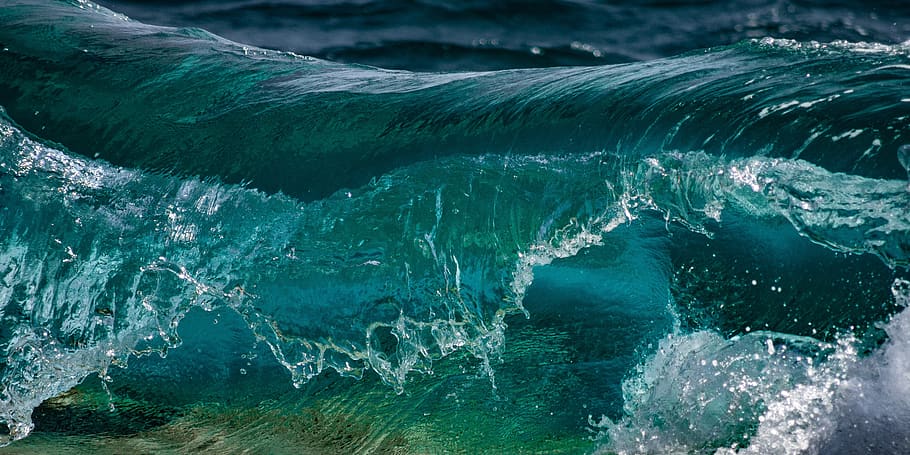wave, whirl, motion, sea, water, liquid, flow, nature, no people HD wallpaper