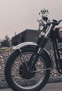 wheel, machine, spoke, motor, motorcycle, bike, transportation HD wallpaper