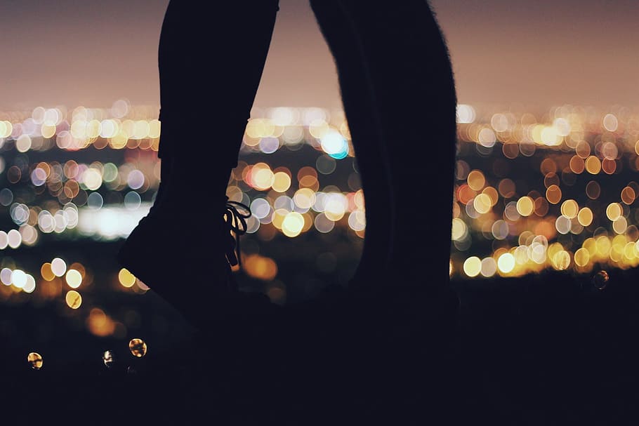 light, night, sunlight, flower, love, reflection, color, kiss HD wallpaper