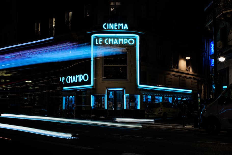 Le Champo building, restaurant, food, meal, diner, france, paris HD wallpaper