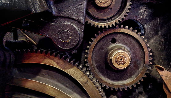 machine, gear, wheel, motor, spoke, clutch wheel, axle, engine HD wallpaper