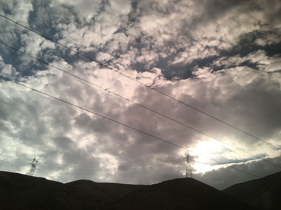 iran, tehran, cloud - sky, beauty in nature, low angle view HD wallpaper