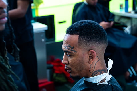man, person, human, hair, head, face, skin, haircut, crowd, afro hairstyle HD wallpaper