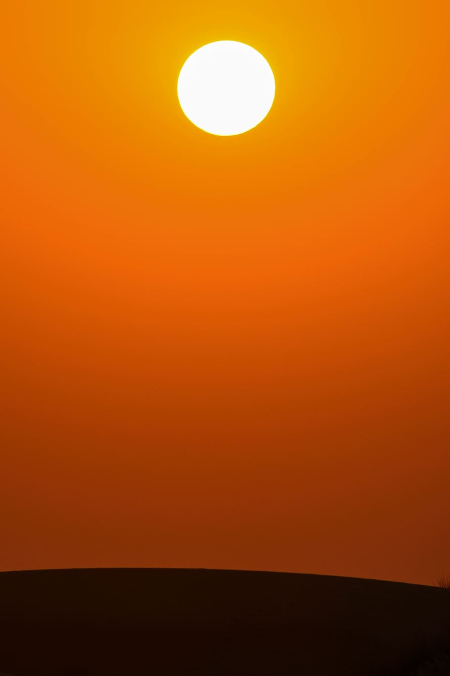 jaisalmer, sam sand dunes desert safari jaisalmer, orange, sunset, HD wallpaper