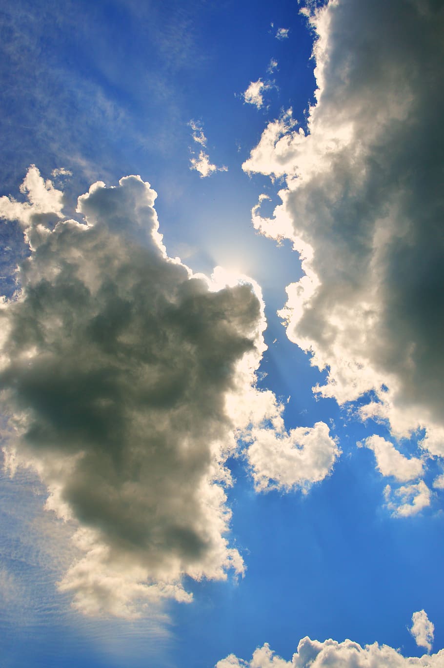 cloud, sky, gomolyfelhő, mood, nature, atmospheric, weather HD wallpaper
