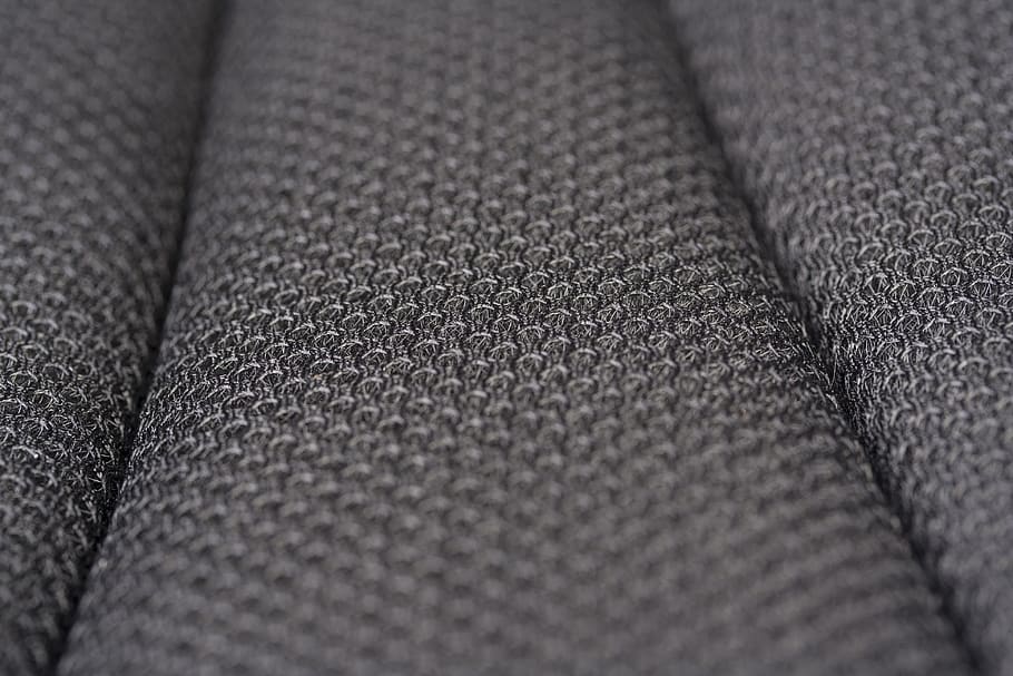Black Textile, cloth, color, pattern, texture, full frame, backgrounds HD wallpaper