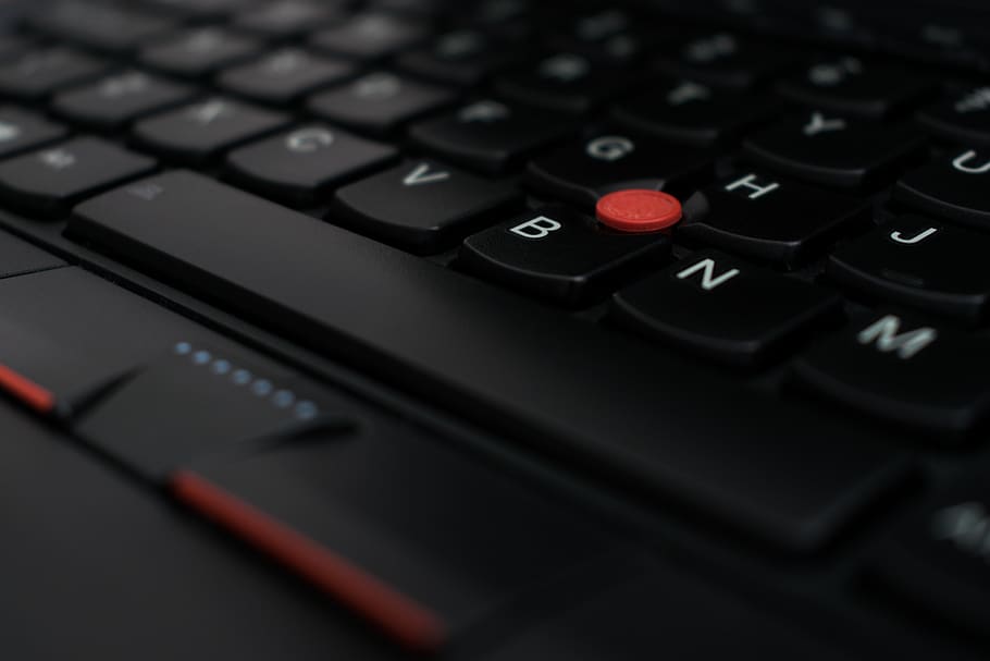 Black Computer Keyboard, access, blur, button, close-up, communication HD wallpaper