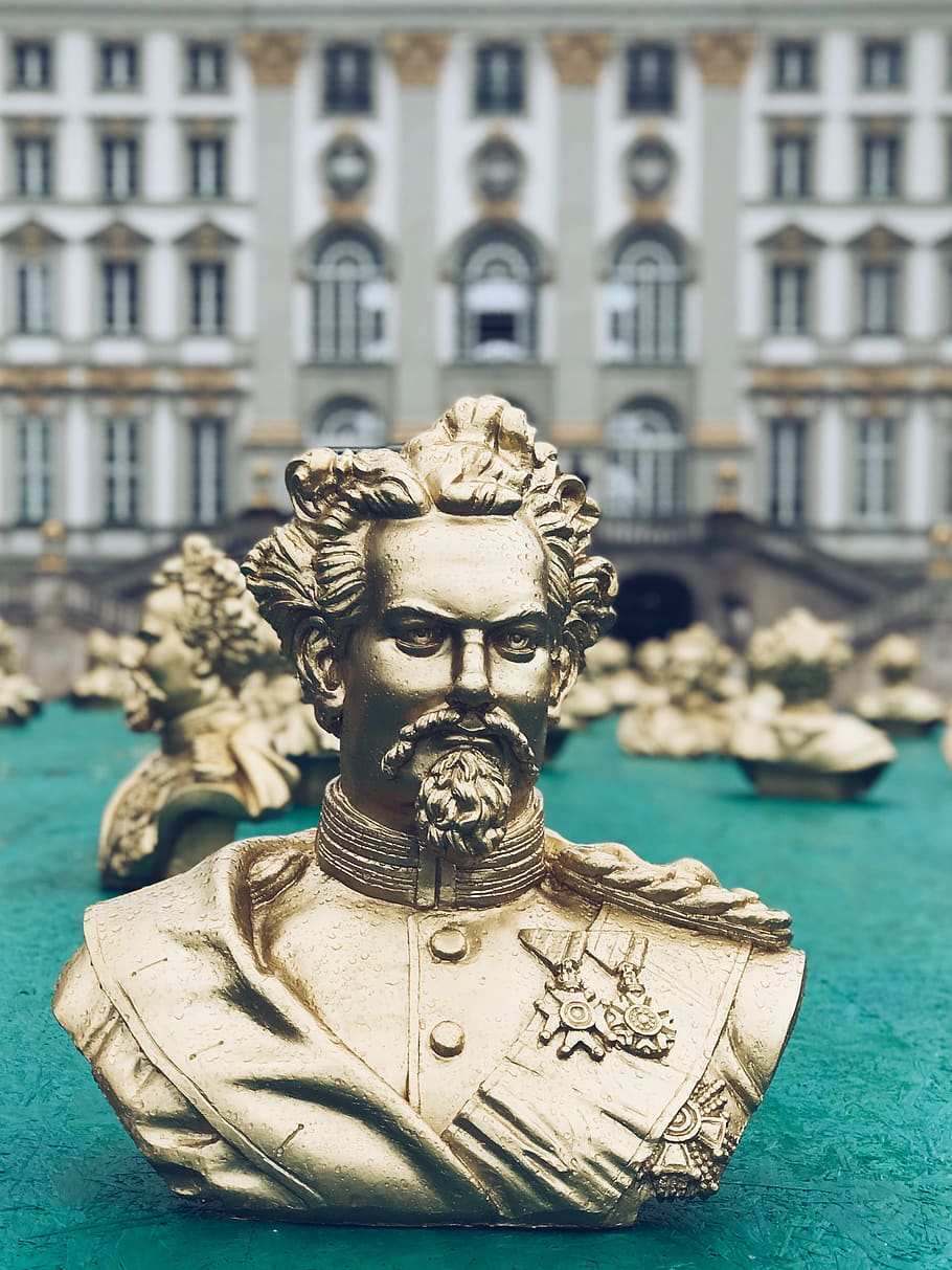 bearded man sculture, sculpture, art, statue, person, human, figurine HD wallpaper