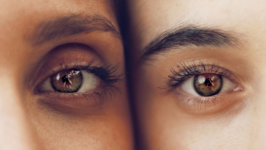 eyes, eyelashes, eyelid, eyebrows, iris, eyeball, people, diversity HD wallpaper