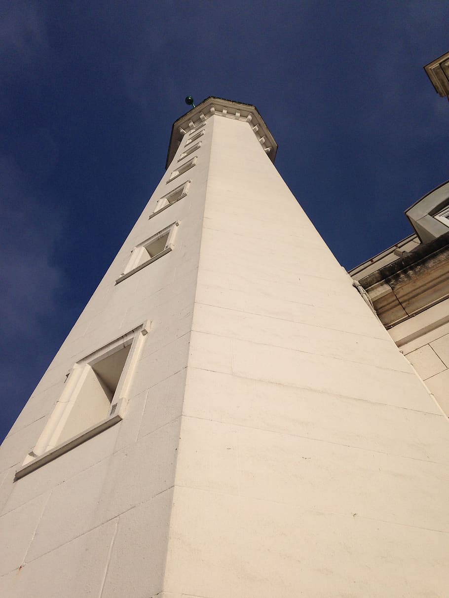 building, architecture, tower, lighthouse, beacon, france, la rochelle HD wallpaper
