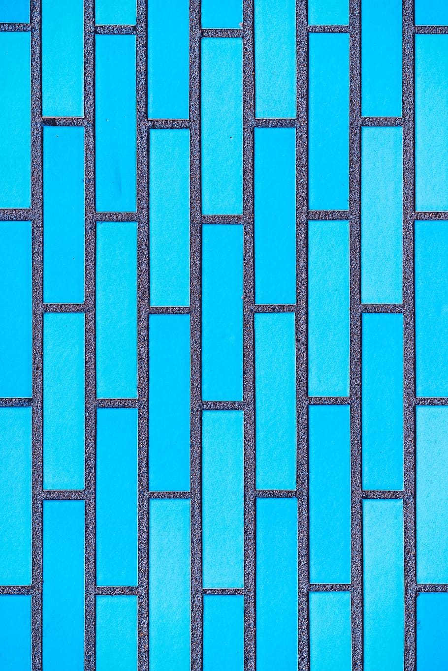 teal and grey brick vector, pattern, full frame, backgrounds HD wallpaper