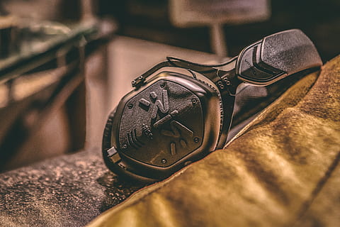 black headphones, accessories, goggles, accessory, sunglasses HD wallpaper
