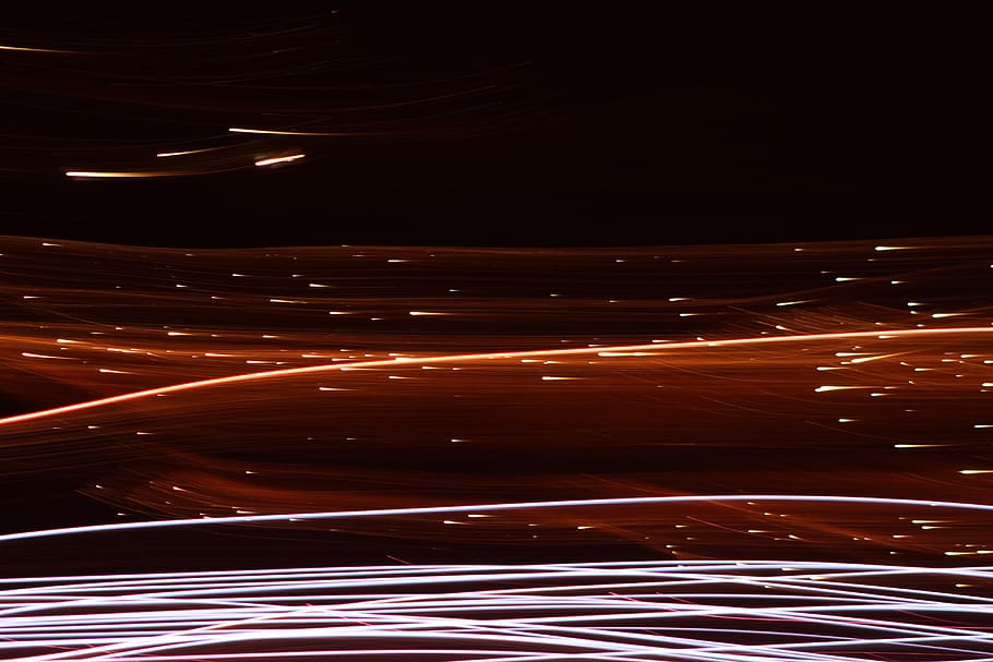 flare, light, pattern, neon, ornament, fractal, texture, water HD wallpaper