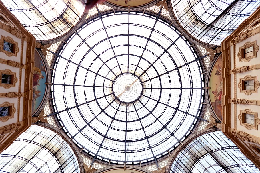 ceiling, glass, architecture, design, interior, room, wall HD wallpaper