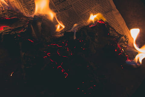 fire, flame, bonfire, india, kanpur, uttar pradesh, burned HD wallpaper