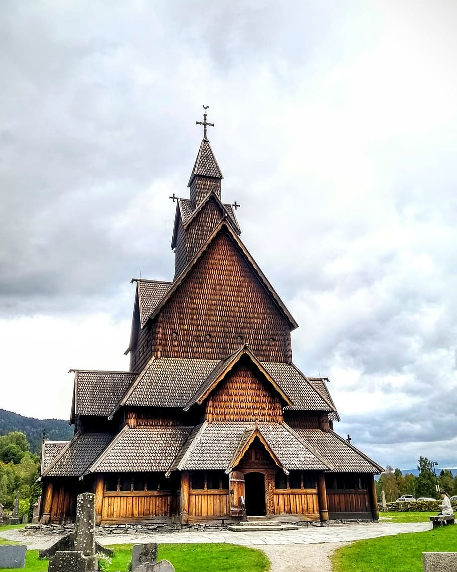 architecture, tower, spire, steeple, building, norway, roof HD wallpaper