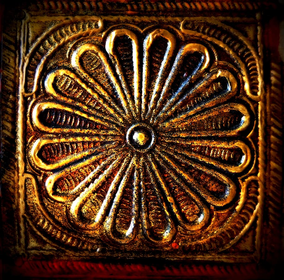 ornament, art and craft, pattern, design, no people, architecture HD wallpaper