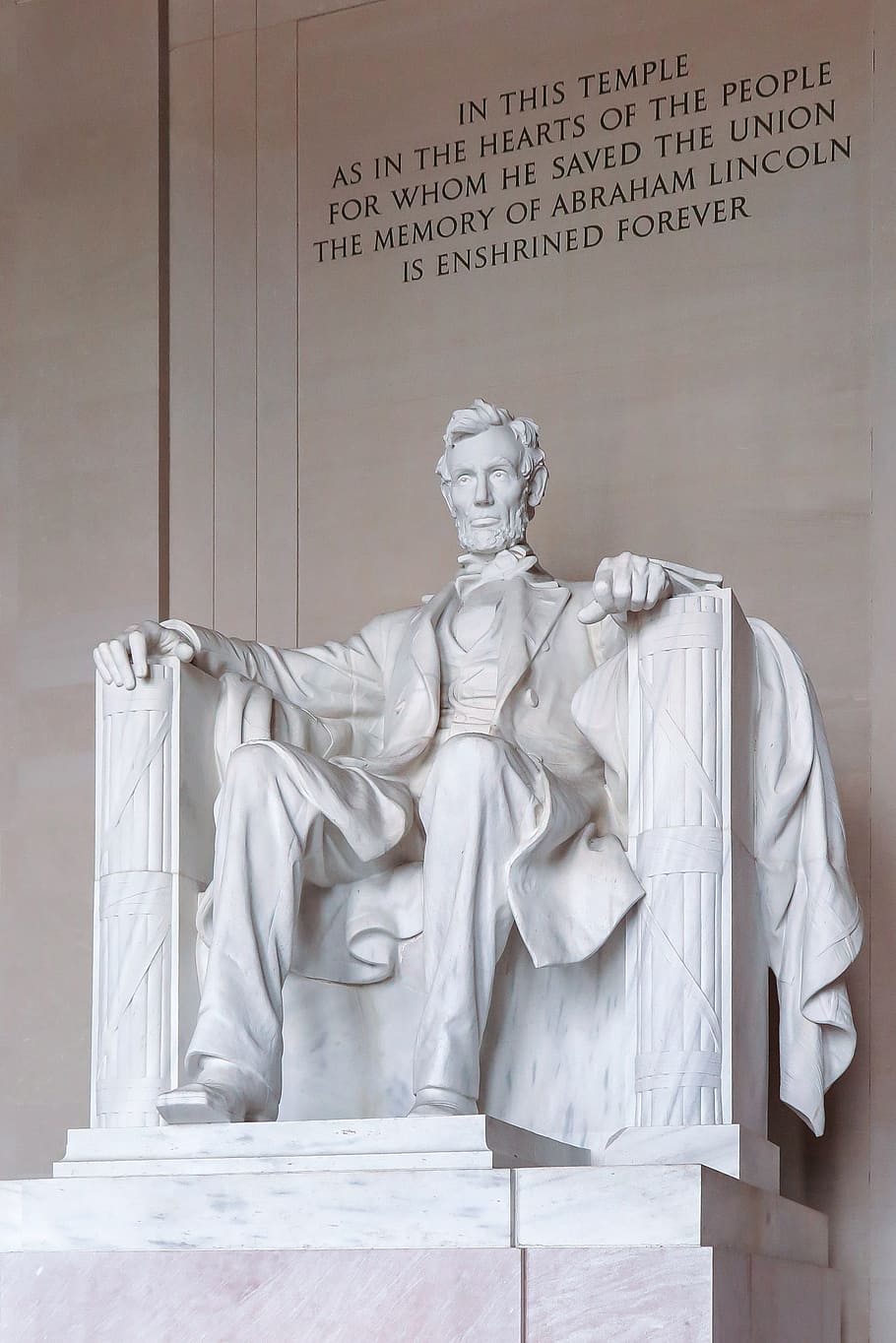 National Mall, Washington DC., Lincoln Memorial, abraham lincoln, HD wallpaper
