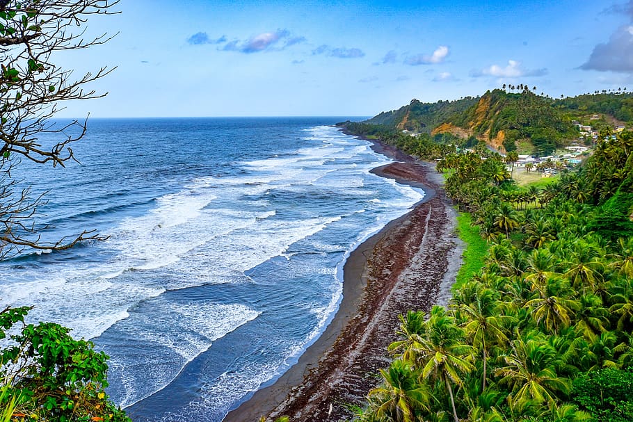 ocean, windward, surf, rough seas, water, scenics - nature HD wallpaper