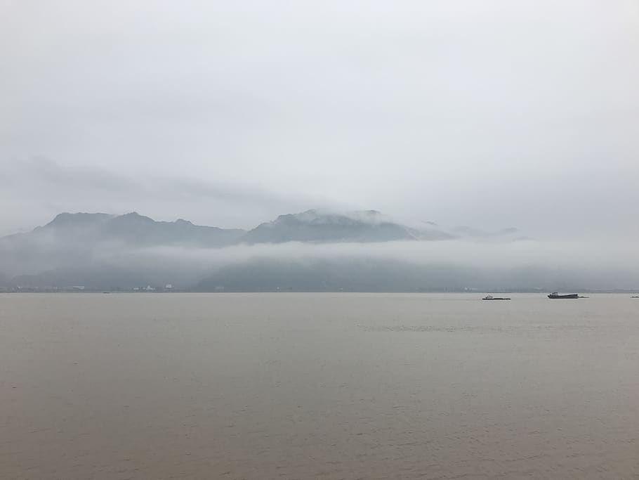 china, wenzhou, fog, scenics - nature, tranquil scene, beauty in nature, HD wallpaper