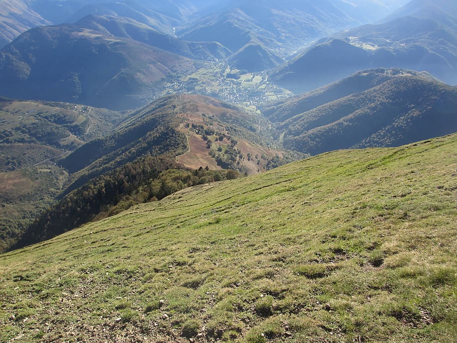 payolle, pyrénées, mountain, scenics - nature, tranquil scene HD wallpaper