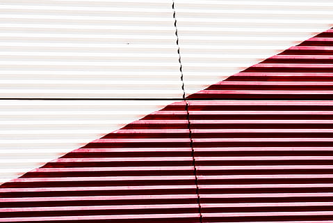 white and maroon galvanized iron sheet, home decor, window shade HD wallpaper