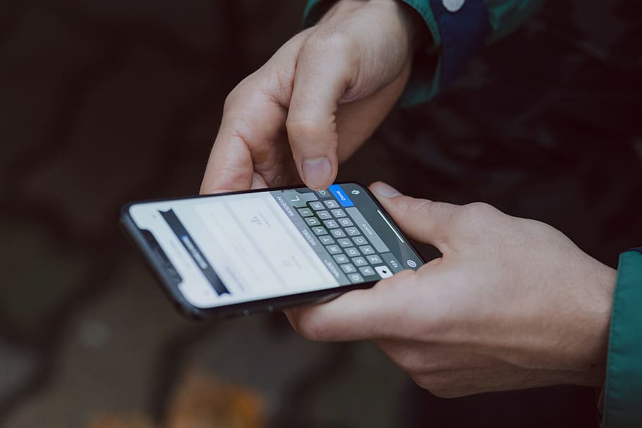 Person Holding Iphone X, cell phone, connection, electronics HD wallpaper