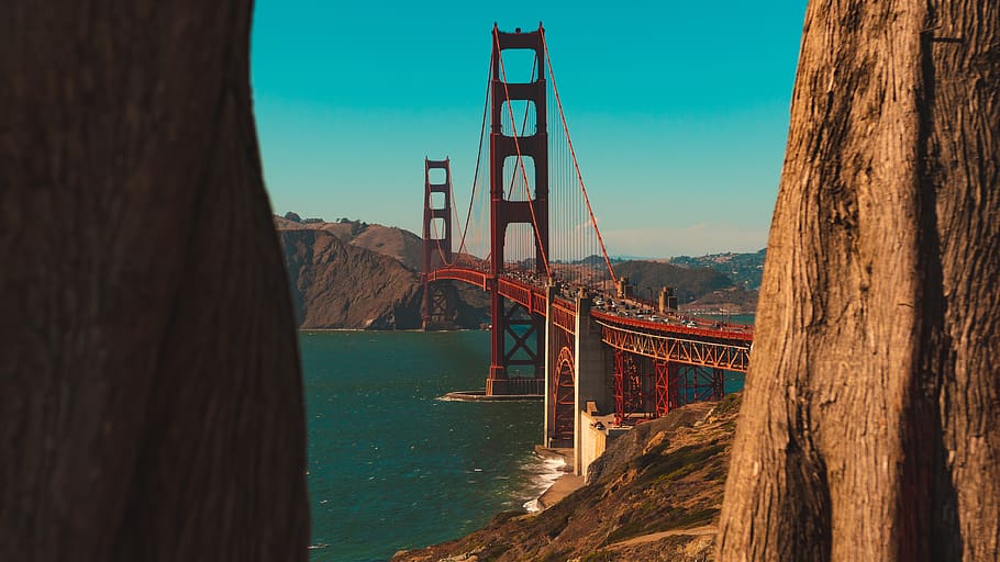 Golden Gate Bridge during daytime, building, united states, san francisco HD wallpaper