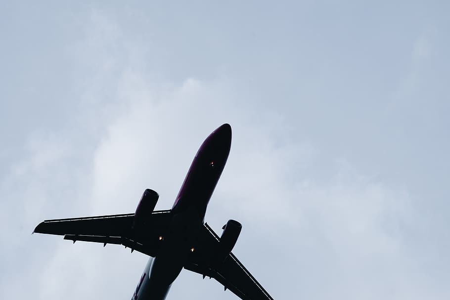 whitespace, cloud, arrow, pink, engine, shadow, minimal, sky HD wallpaper