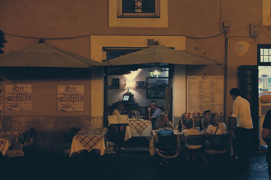 room, dinner, group of people, real people, architecture, men HD wallpaper