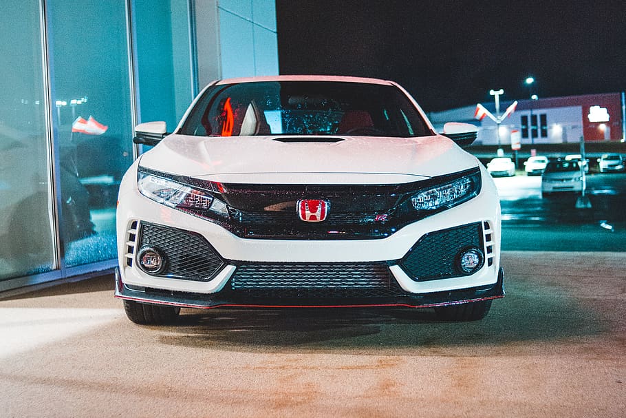2016 white Honda Civic, transportation, automobile, car, vehicle, HD wallpaper