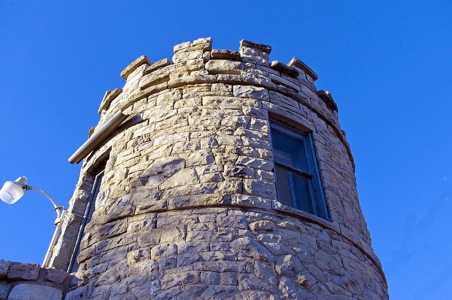 guard, tower, castle, architecture, defense, historically, building, HD wallpaper