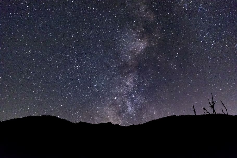Long Exposure Photography of Stars, astronomy, constellation HD wallpaper