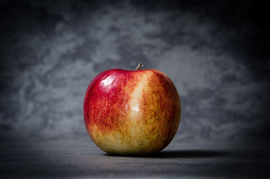 Red and Yellow Apple Fruit, food, healthy eating, food and drink HD wallpaper