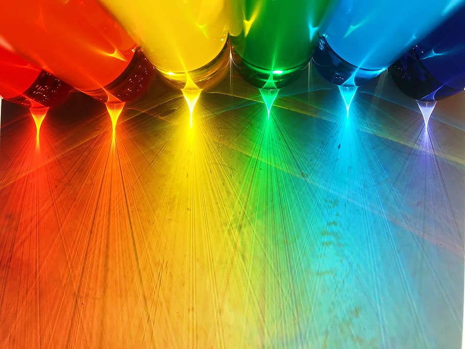 multi colored, abstract, backgrounds, motion, no people, light - natural phenomenon HD wallpaper