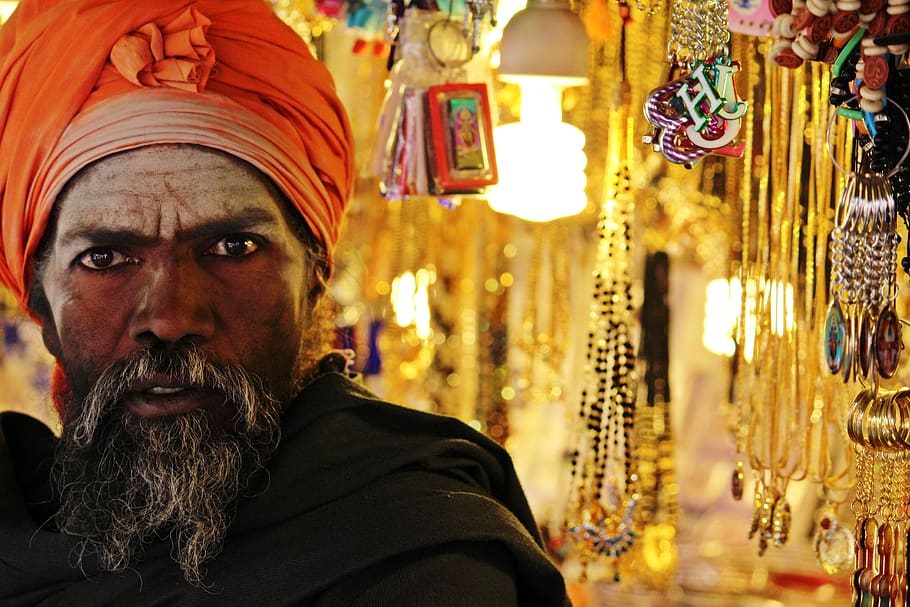 india, pavagadh hills, portrait, one person, adult, headshot HD wallpaper