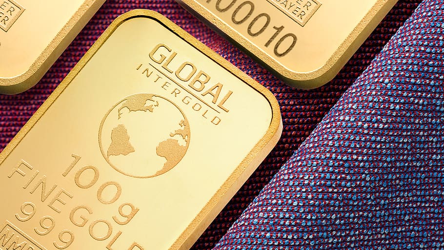 Gold Global Intergold 100g Finegold Bar, bars, commerce, design, HD wallpaper