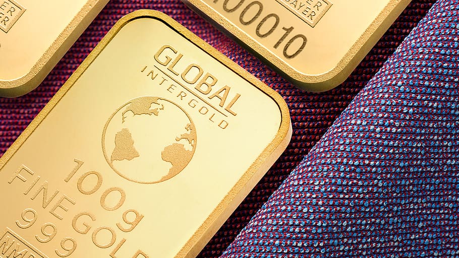 Gold Global Intergold 100g Finegold Bar, bars, commerce, design HD wallpaper
