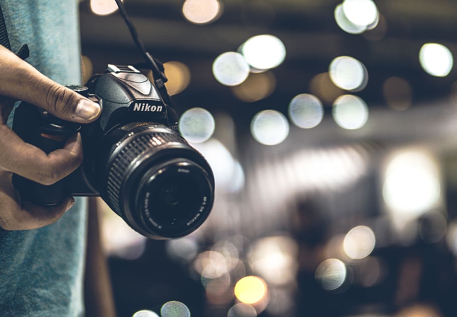faceless, len, light, bokeh, person, shoot, camera, nikon, indoor HD wallpaper