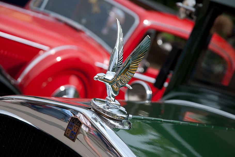 auto, cool figure, oldtimer, vehicle, automotive, chrome, classic HD wallpaper
