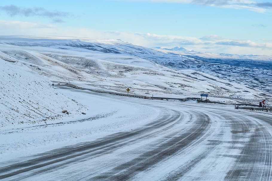 path, ice, road, cold, snow, cold temperature, winter, transportation HD wallpaper