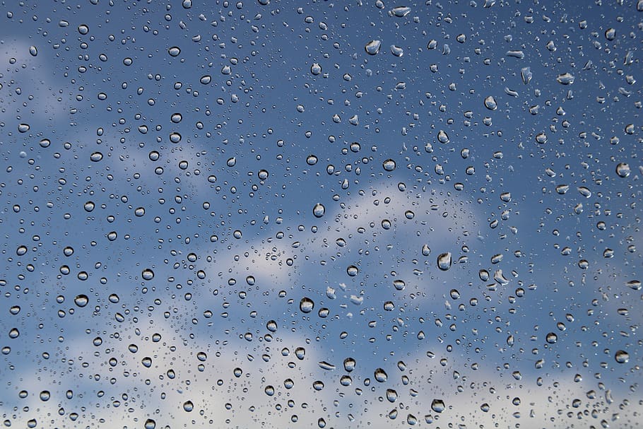 Online crop | HD wallpaper: rain, blue sky, clouds, weather, forward ...